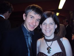 My lovely wife and I at some Maturaball together. Actually the first photo of us both.